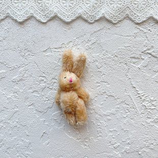 Кролик м'який 8 см Беж