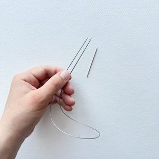 1 мм Круговые спицы 43 см
