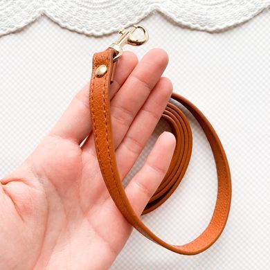 Ручка для сумки 105-125 см Теракота з Золотом