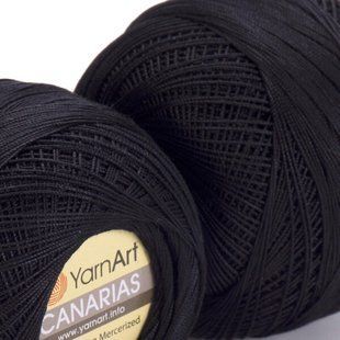 Пряжа YarnArt Canarias №9999 Черный