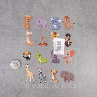 Термотрансферні наклейки Cute Animals