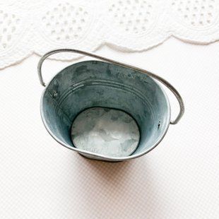 Миниатюра таз металлический 9*7.5 см