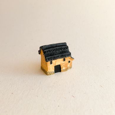 Мініатюра будиночок 3.3*2.7 см Коричневий
