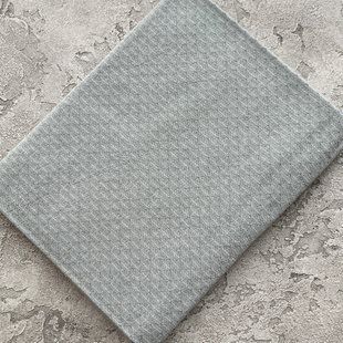 Японский фактурный хлопок 25*35 см Линия и точка голубой