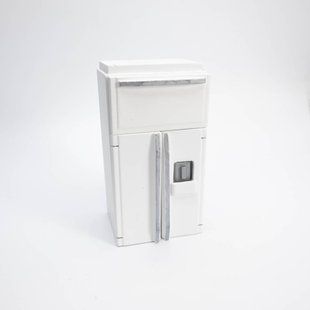 Миниатюра холодильник French Door 13.5*7.3*6 см Белый с небольшим нюансом