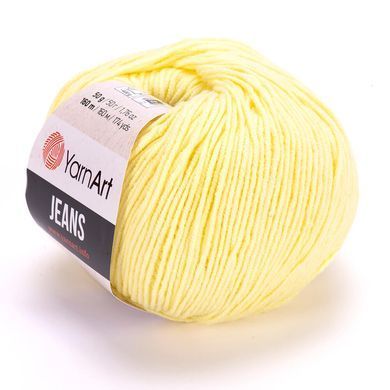 Пряжа YarnArt Jeans №67 Лимонний