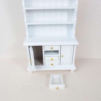 Мініатюра сервант 16.5*10*4 см Білий