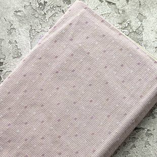 Японский фактурный хлопок 25*35 см Решетки сирень