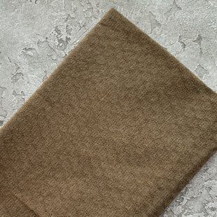 Японский фактурный хлопок 25*35 см Круглая паутина болотный