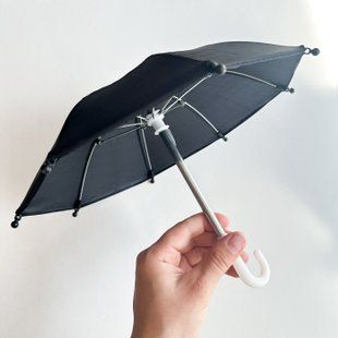 Парасолька 25*21.5 см Чорна