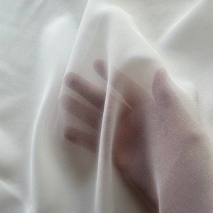 Тканина-тюль однотонна 25*35 см Білосніжна