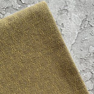 Японский фактурный хлопок 25*35 см Круглая паутина лайм
