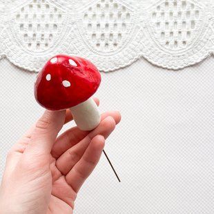 Мухомор декоративний 8 см