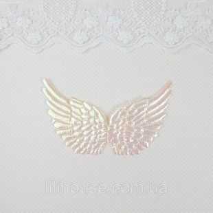 Крила м'які 12.5*7 см Райдужні