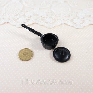 Миниатюра ковш 5*1.5 см Черный