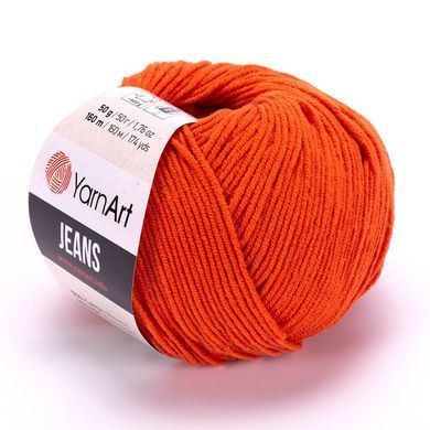 Пряжа YarnArt Jeans №85 Рыжий
