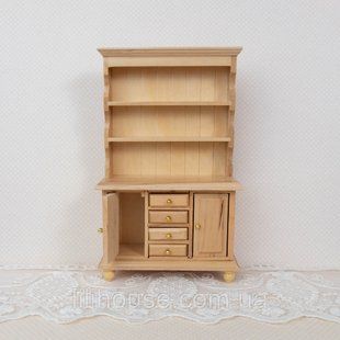 Мініатюра сервант 16.5*10*4 см Ясень