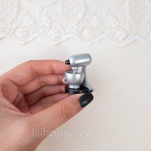 Мініатюра міксер ретро 4.2*3 см Срібло