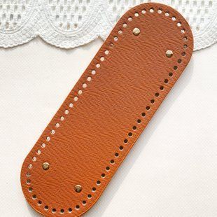 Дно для сумки з шипами овальне 30*10 см Теракота