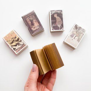 Мініатюра книга скетчбук 5.5*3.5 см Випадковий дизайн
